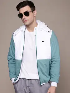 The Roadster Lifestyle Co. Padded Jacket With Detachable Hoodie