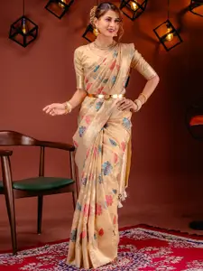 MIMOSA Woven Design Zari Art Silk Banarasi Saree