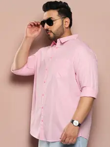 Sztori Men Plus Size Classic Pure Cotton Casual Shirt