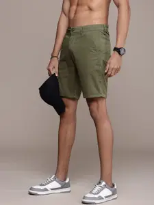 Roadster Men Solid Slim Fit Shorts