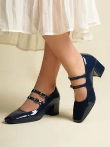 Theater Women Kelly Mediterranean Holiday Blue Mary Jane Heels