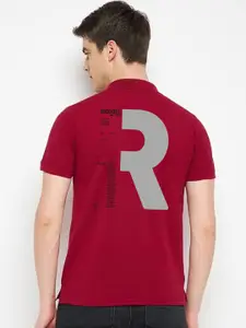 Polo Plus Regular Fit Short Sleeves Polo Collar Printed Dri-FIT T-shirt