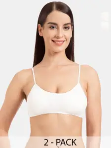 Tweens Pack Of 2 Full Coverage All Day Comfort Cotton Camisole Bra