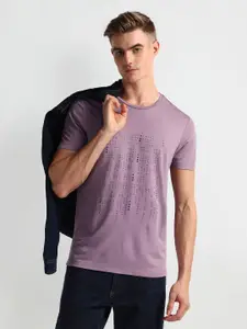 Arrow New York Typography Printed T-shirt