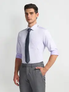 Arrow Micro Ditsy Printed Cotton Formal Shirt