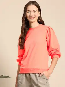 Mast & Harbour Cuffed Sleeve Sweatshirt