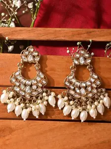 Fida Gold-Plated Classic Chandbalis Earrings