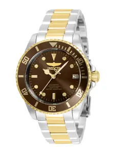 Invicta Men Pro Diver Automatic Brown Dial Analog Watch 35716