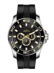 Invicta Men Pro Diver Quartz Black Dial Analog Watch 36608