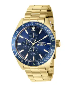 Invicta Men Aviator Quartz Blue Dial Analog Watch 38967