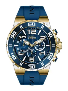 Invicta Men Pro Diver Chronograph Quartz Blue Dial Analog Watch 30938