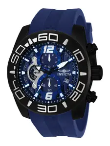 Invicta Men Pro Diver Chronograph Quartz Blue Dial Analog Watch 22812