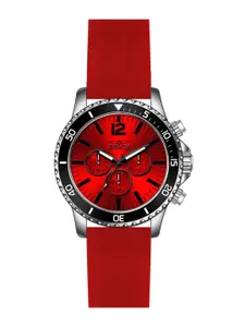 Invicta Men Pro Diver Chronograph Quartz Red Dial Analog Watch 24391
