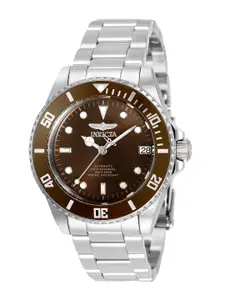 Invicta Pro Diver Men Stainless Steel Bracelet Style Straps Analogue Automatic Watch 35708