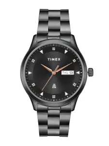 Timex Men Day-Date Bracelet Style Straps Analogue Watch TWTG65SMU20