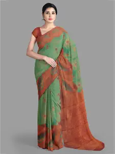 The Chennai Silks Floral Zari Art Silk Saree