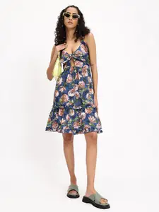 DressBerry Tethered Smocked Dress