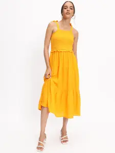 DressBerry Smocked Midi Sundress