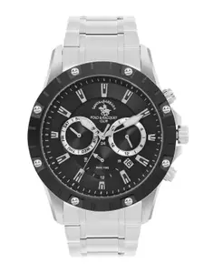 SANTA BARBARA POLO & RACQUET CLUB Men Stainless Steel Chronograph Watch SB.1.10545-1