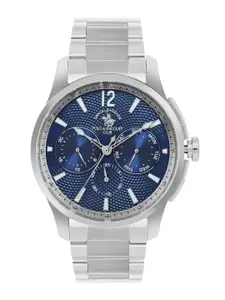 SANTA BARBARA POLO & RACQUET CLUB Men Stainless Steel Chronograph Watch SB.1.10537-3