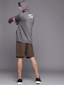 HRX by Hrithik Roshan Colourblocked Hooded Training Sweatshirt