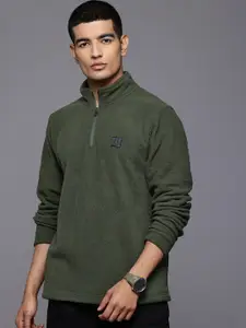 HRX by Hrithik Roshan Mock Collar Sweatshirt