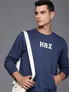 HRX by Hrithik Roshan Brand Logo Printed Sweatshirt