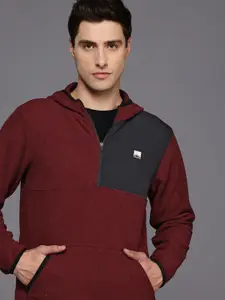 HRX by Hrithik Roshan Rapid-Dry Hooded Outdoor Sweatshirt