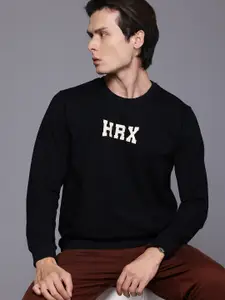 HRX by Hrithik Roshan Printed Brand Logo Sweatshirt