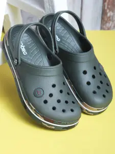 Koburg Men Self Design Rubber Clogs