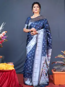 Siya Fashion Ethnic Motifs Woven Design Banarasi Saree