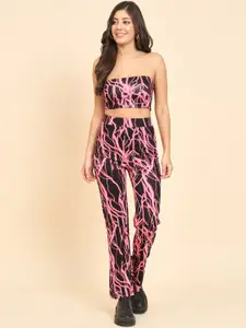 TANDUL Ethnic Motifs Print Maxi Dress