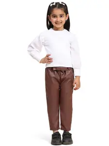 Ameeha Girls T-shirt With Trousers