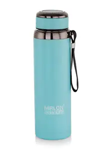 NIRLON Blue Stainless Steel Insulated Double Wall Thermos Flask Water Bottle 1 L