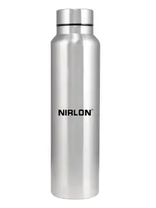 NIRLON Silver-Toned Stainless Steel Water Bottle L