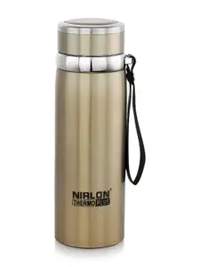NIRLON Gold-Toned Single Stainless Steel Solid Water Bottle 800ml