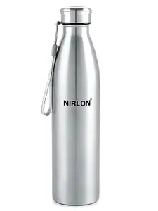 NIRLON Silver-Toned Stainless Steel Water Bottle 1 L
