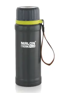 NIRLON Black Stainless Steel Water Bottle 600 ml