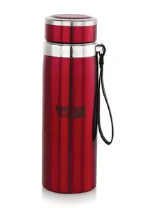 NIRLON Red Single Stainless Steel Solid Water Bottle