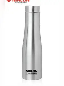 NIRLON Silver-Toned Stainless Steel Water Bottle 1 L