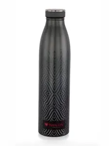 NIRLON Grey Stainless Steel Double Wall Vacuum Water Bottle 750 ml