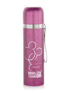 NIRLON Pink Single Stainless Steel Solid Water Bottle 500ml
