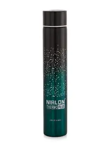 NIRLON Green & Black Stainless Steel Water Bottle 320 ml