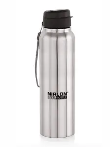 NIRLON Silver-Toned Stainless Steel Water Bottle 1L