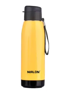 NIRLON Yellow Black Water Bottle 750 ml