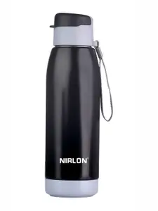 NIRLON Black Stainless Steel Water Bottle 750 ml