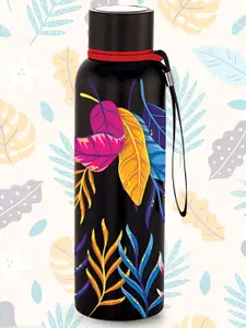 NIRLON Black Stainless Steel Water Bottle 750ML