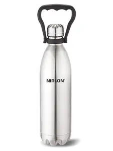 NIRLON Silver-Toned Stainless Steel Water Bottle 1500 ML