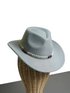 CHOKORE Men Braided Thread Belt Cowboy Hat