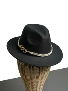 CHOKORE Men Fedora Hat & Belt Buckle